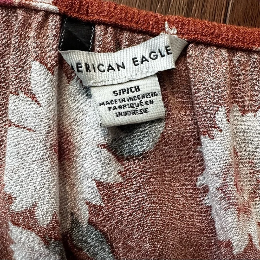 American Eagle Outfitters Women’s Daisy Floral Print Mini Dress Sz S - Picture 9 of 11